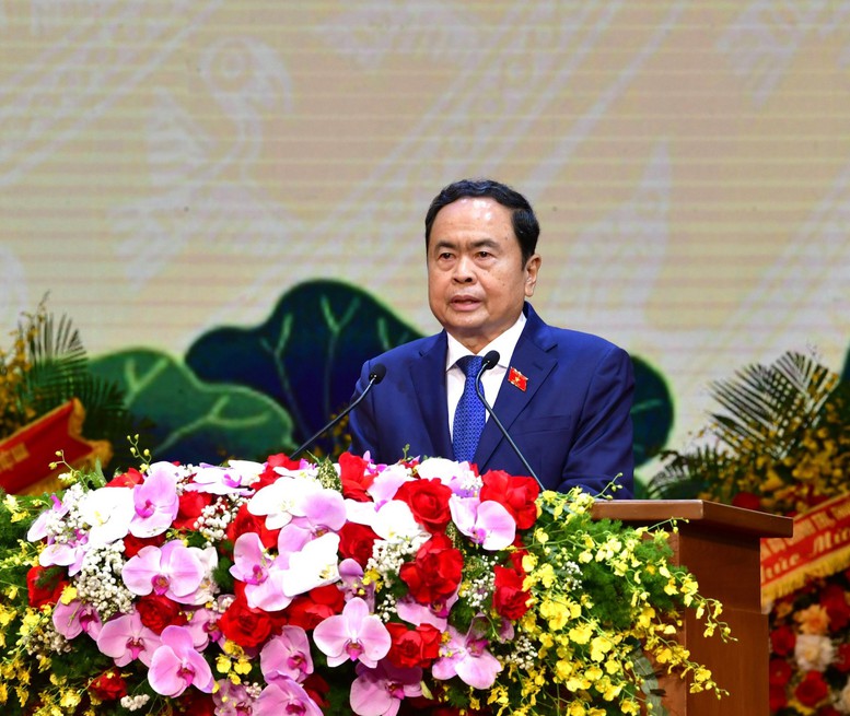 Chủ tịch Quốc hội Trần Thanh Mẫn phát biểu chỉ đạo tại Lễ Kỷ niệm